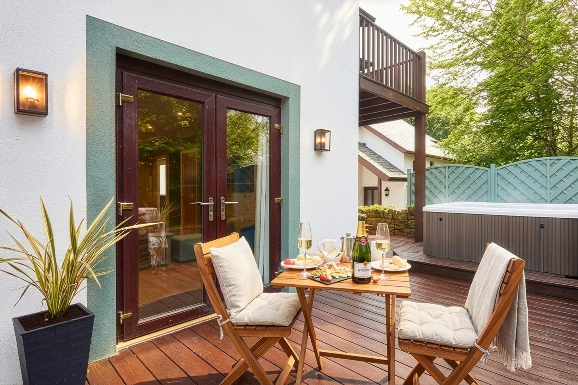 6 8 persoons bungalow The Troutbeck Den Spa