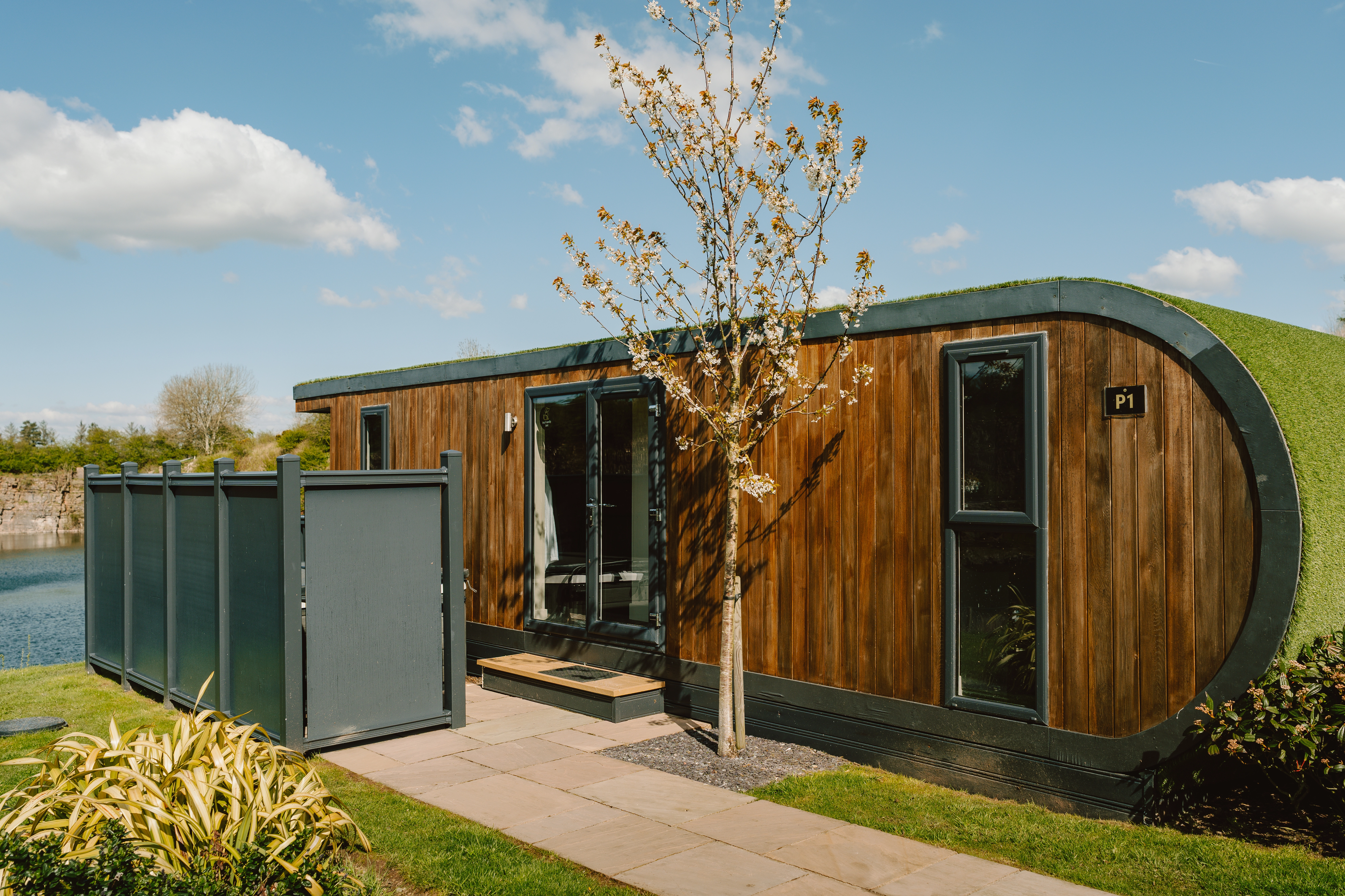 2 persoons lodge Waters Edge (Pet)
