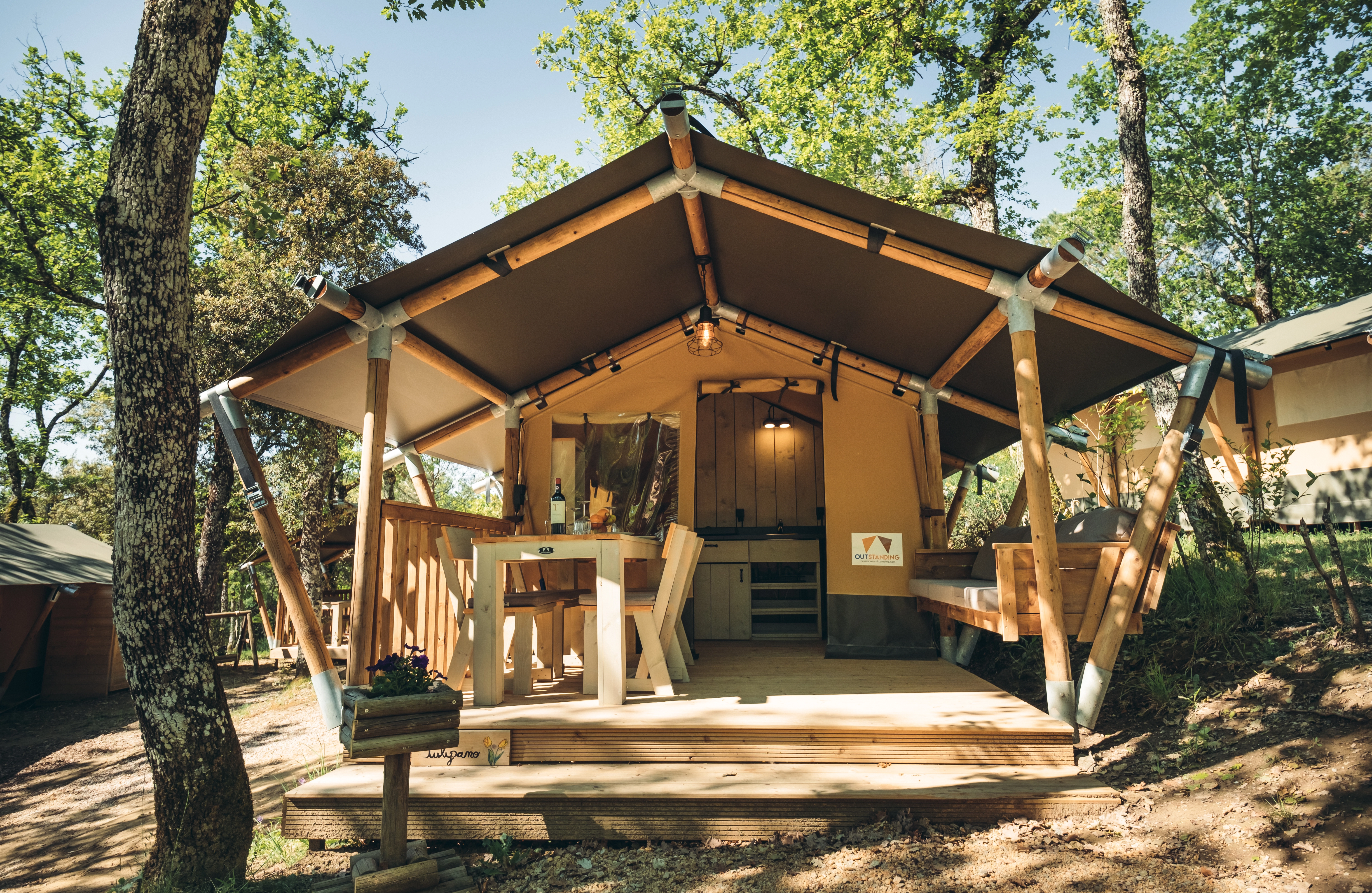 4 persoons Glampingtent