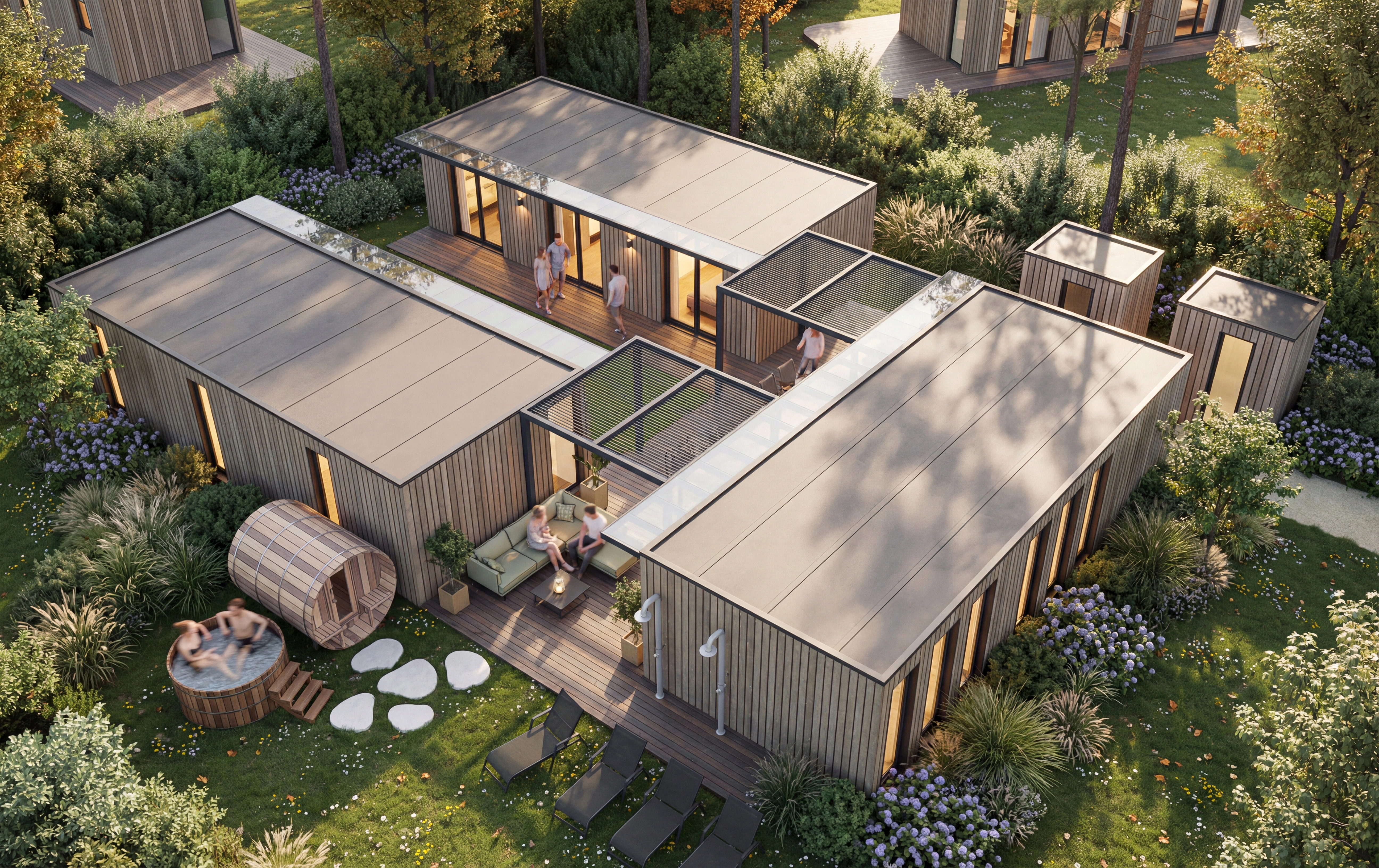 12 persoons lodge