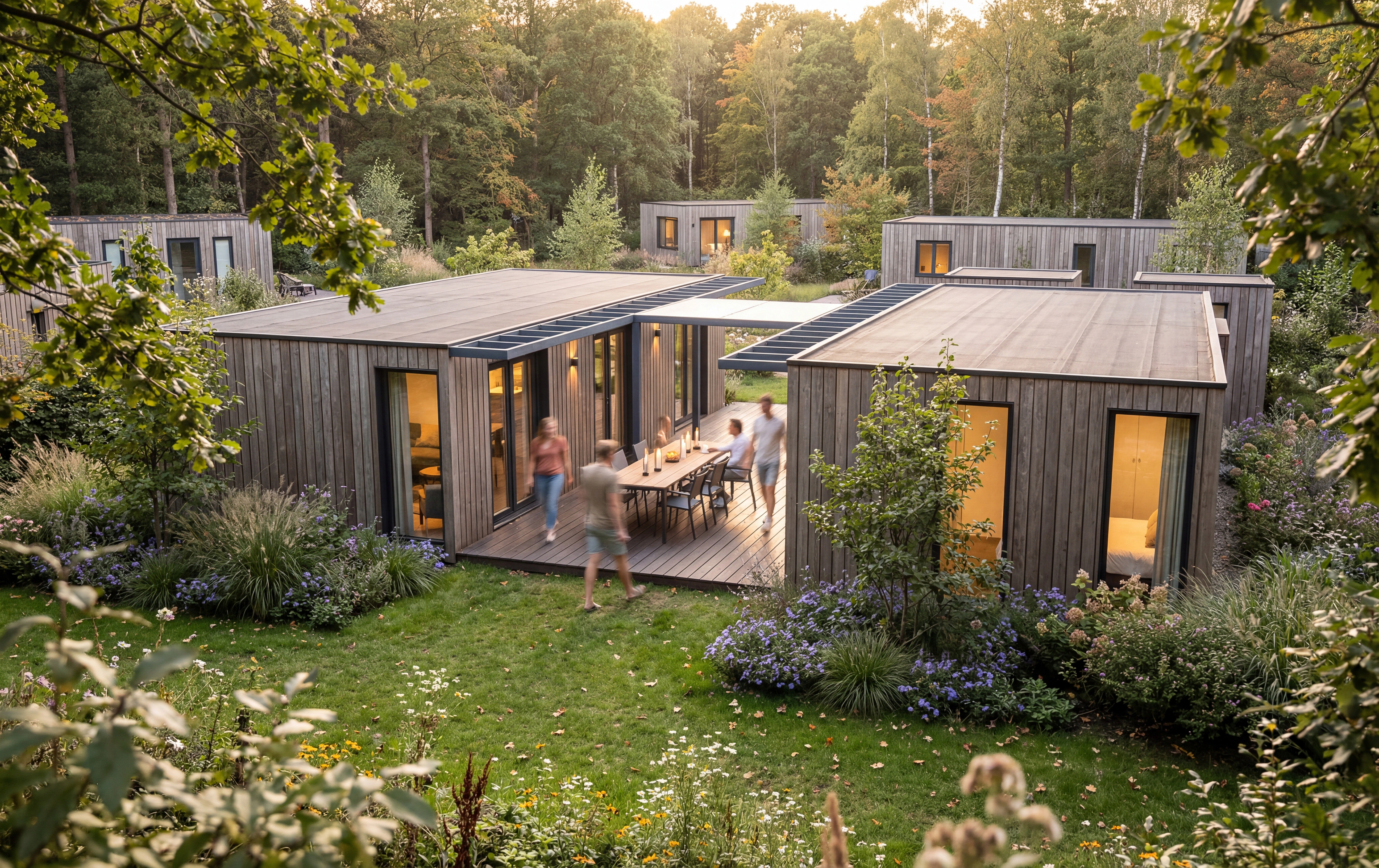8 persoons lodge
