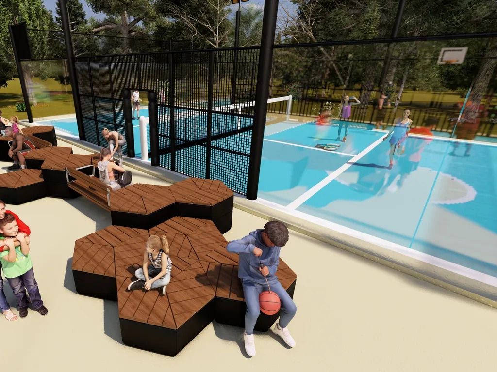 VBS Padel Artist impression