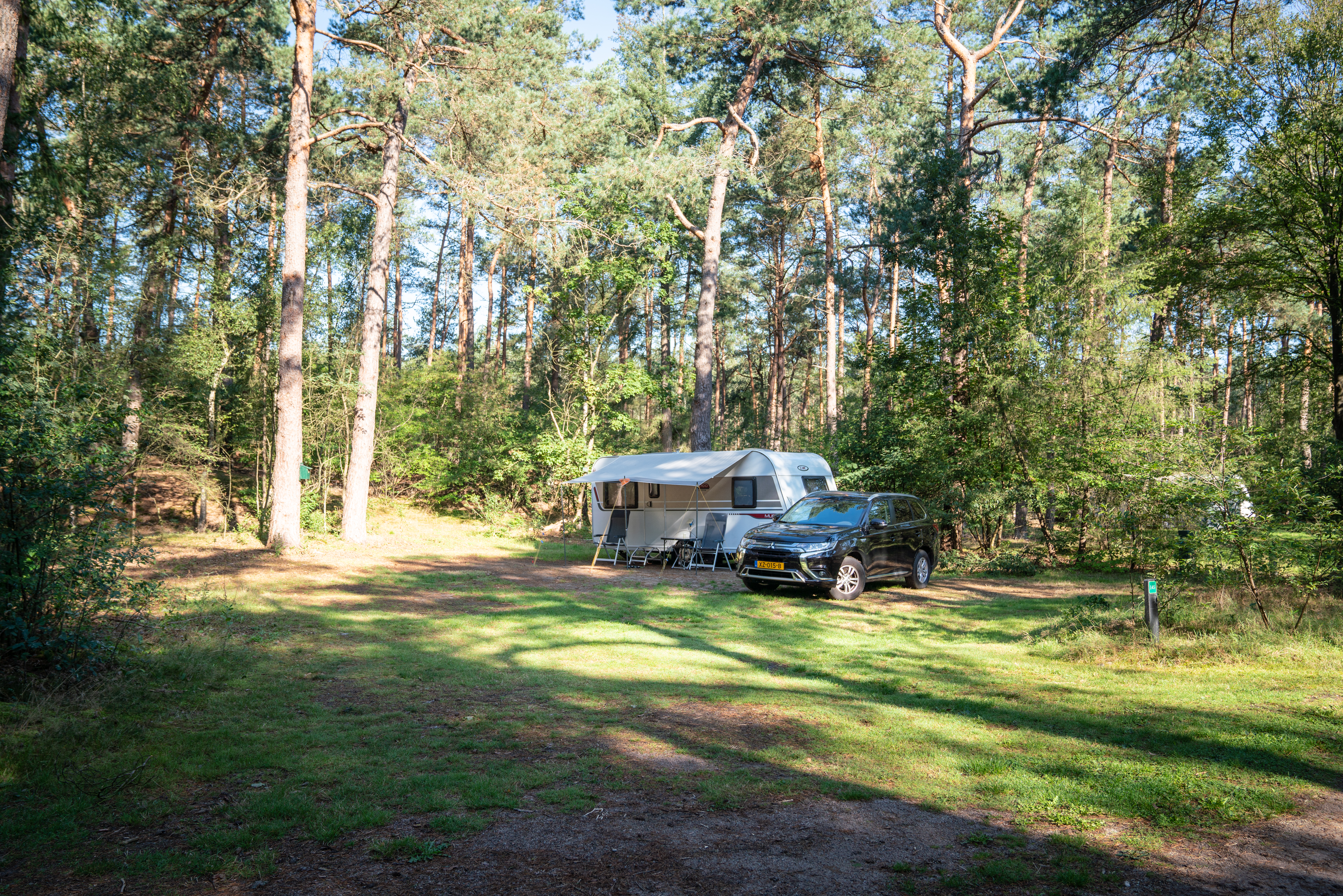 Basis campingplaats