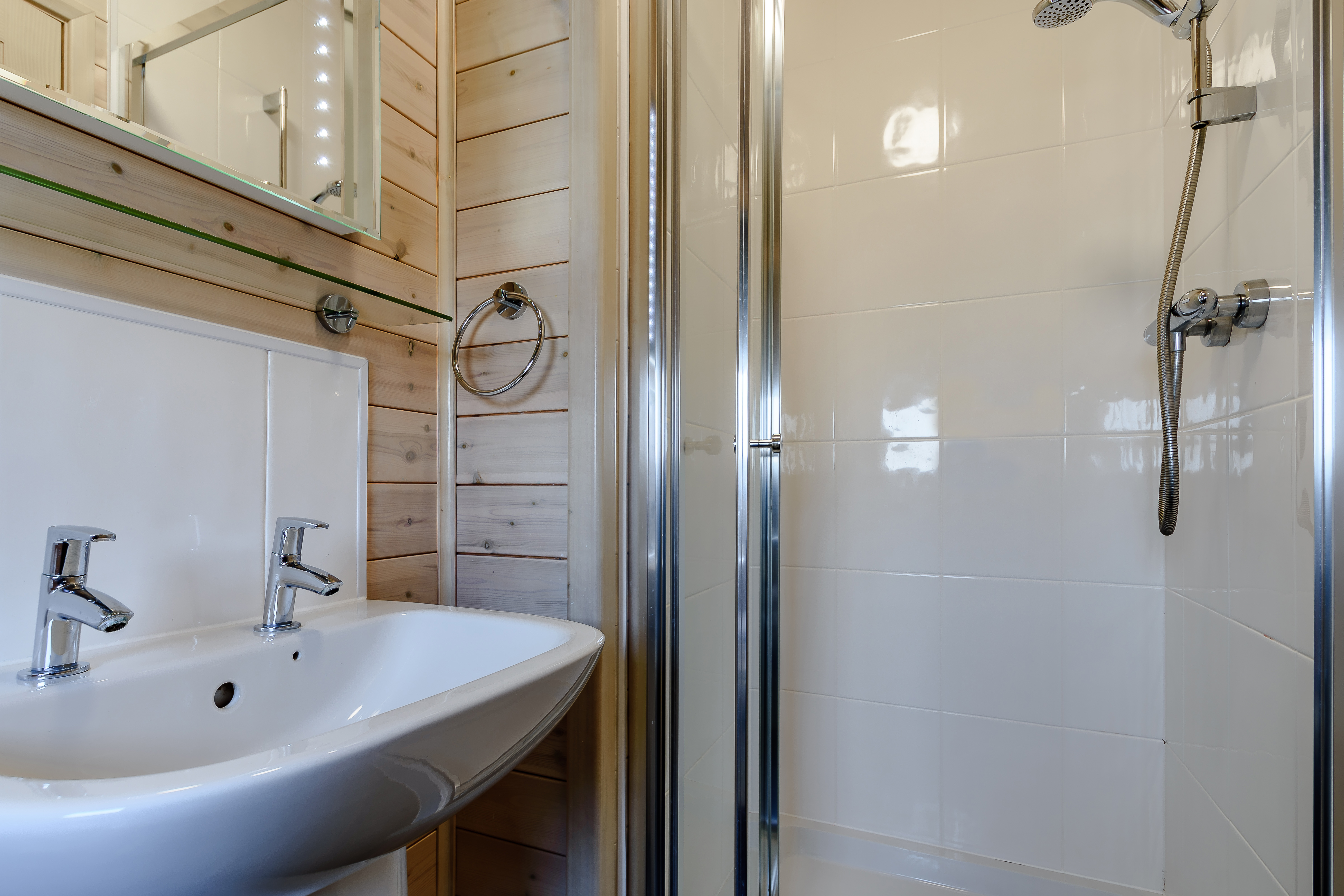 6-persoons chalet - Fir Tree Waterside Spa — foto 9