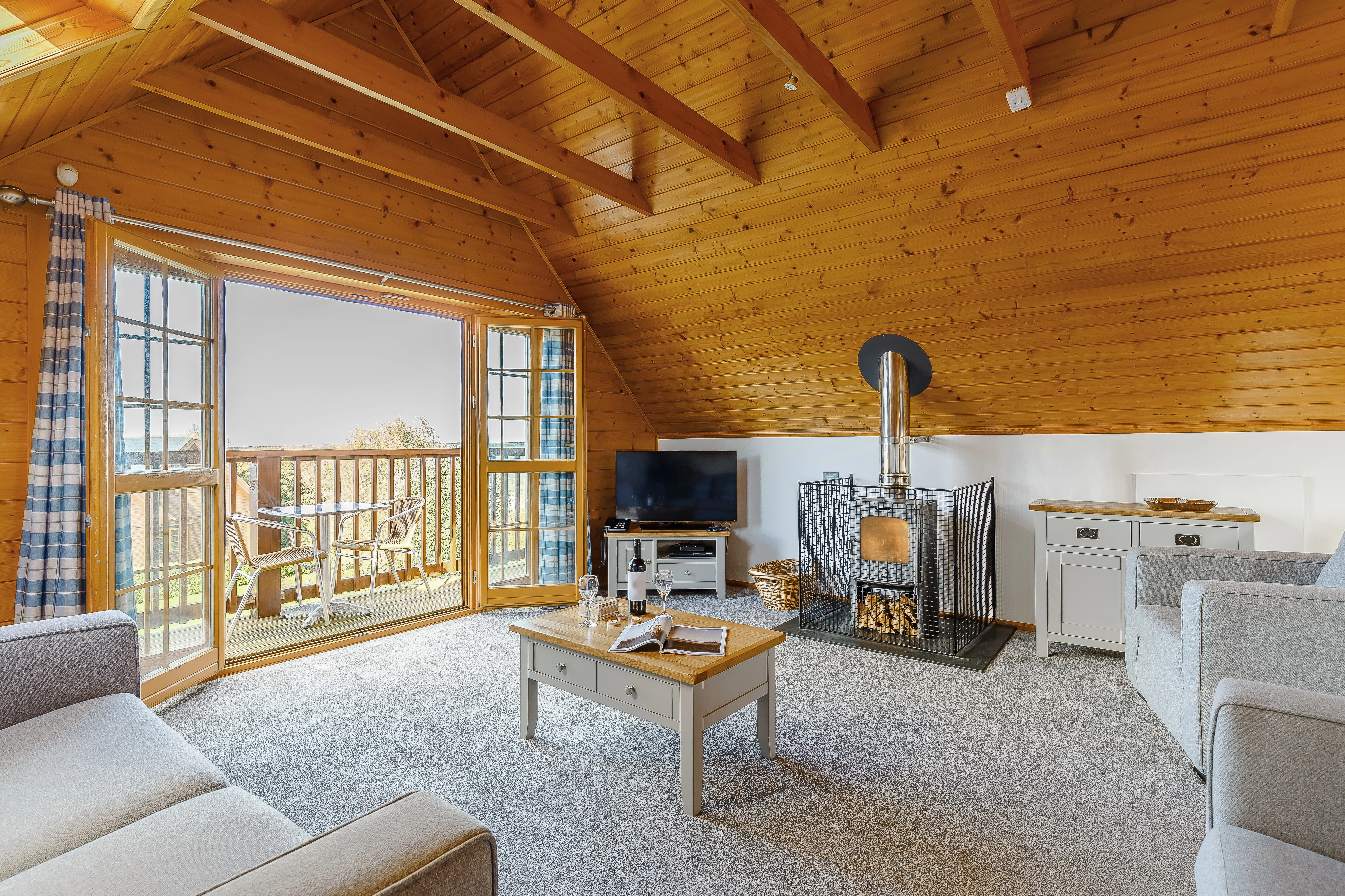 6-persoons chalet - Scandinavian Hot Tub Lodge — foto 9