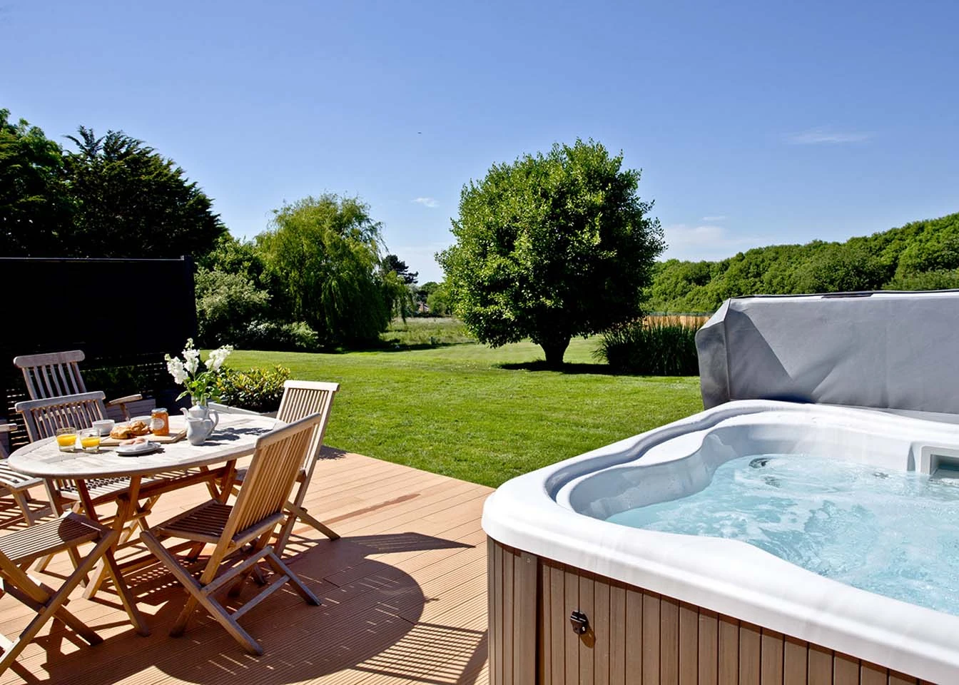 4 persoons bungalow Summerleaze Garden Cottage 2 Spa