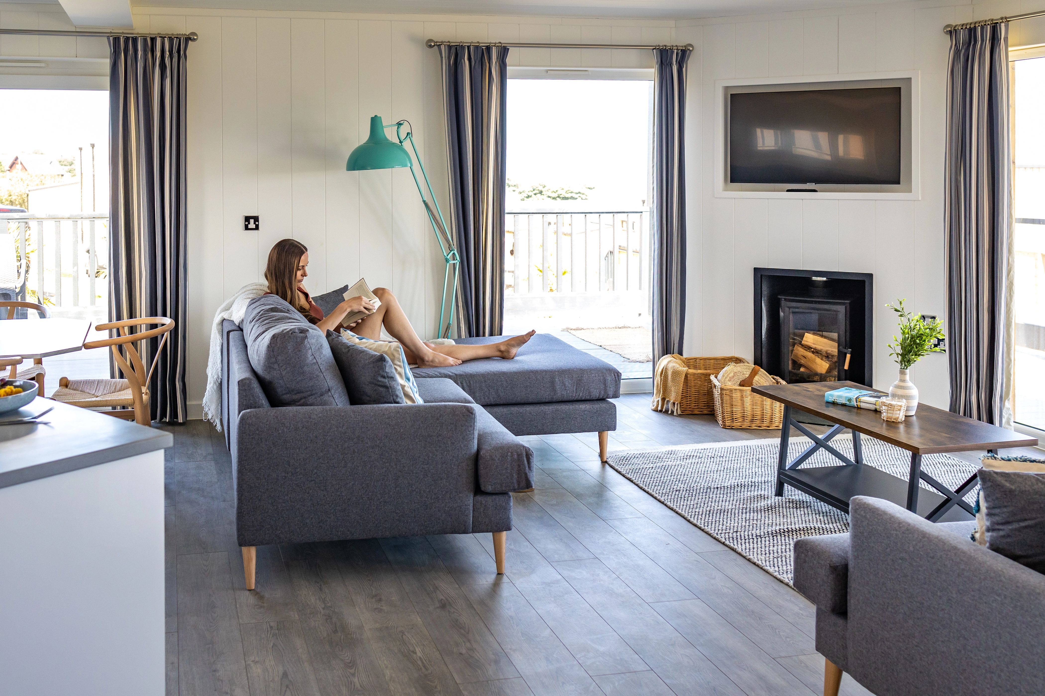 4-persoons chalet - Luxury Heligan Lodge 2 — foto 6