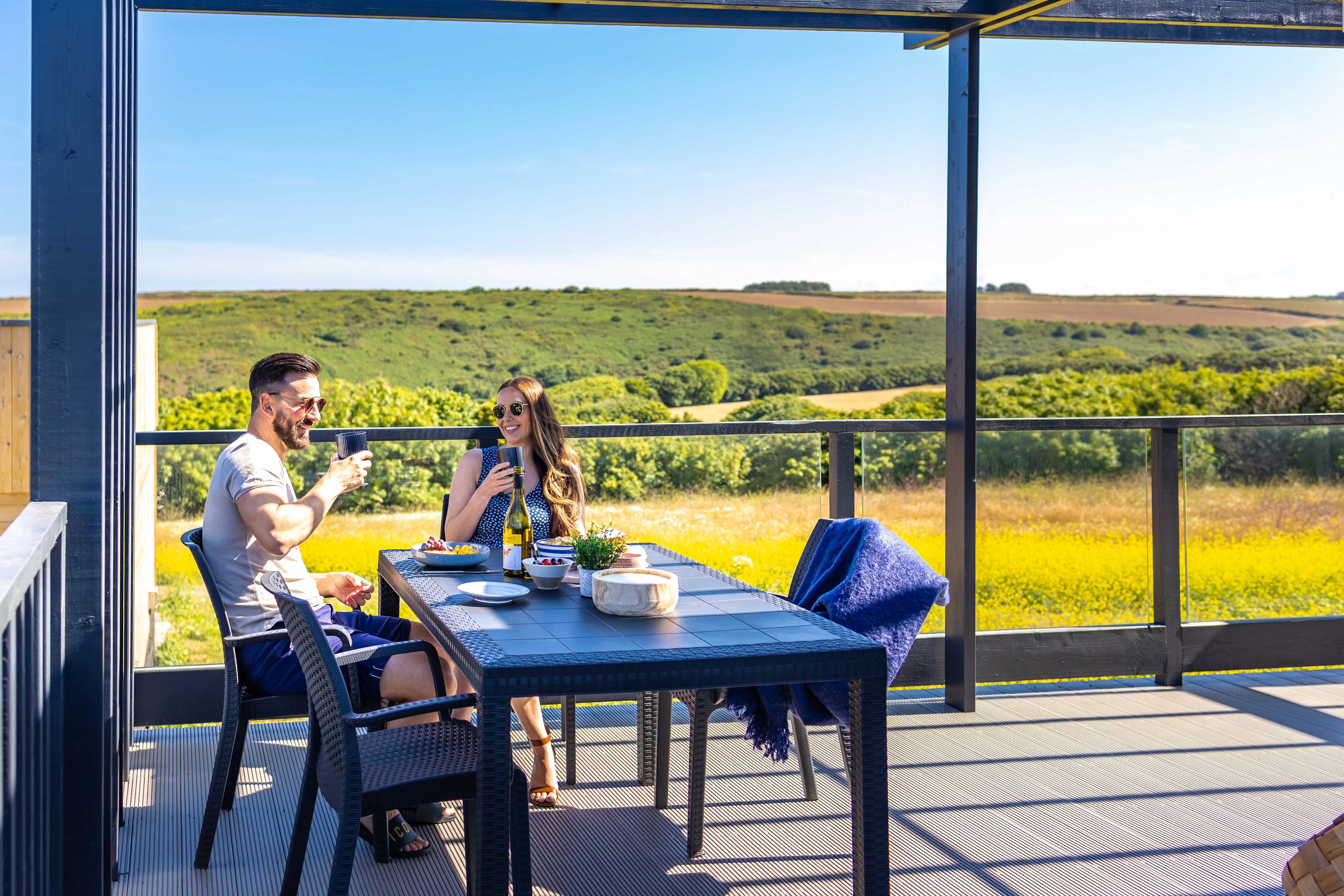 6-persoons chalet - Luxury Heligan Lodge 3.