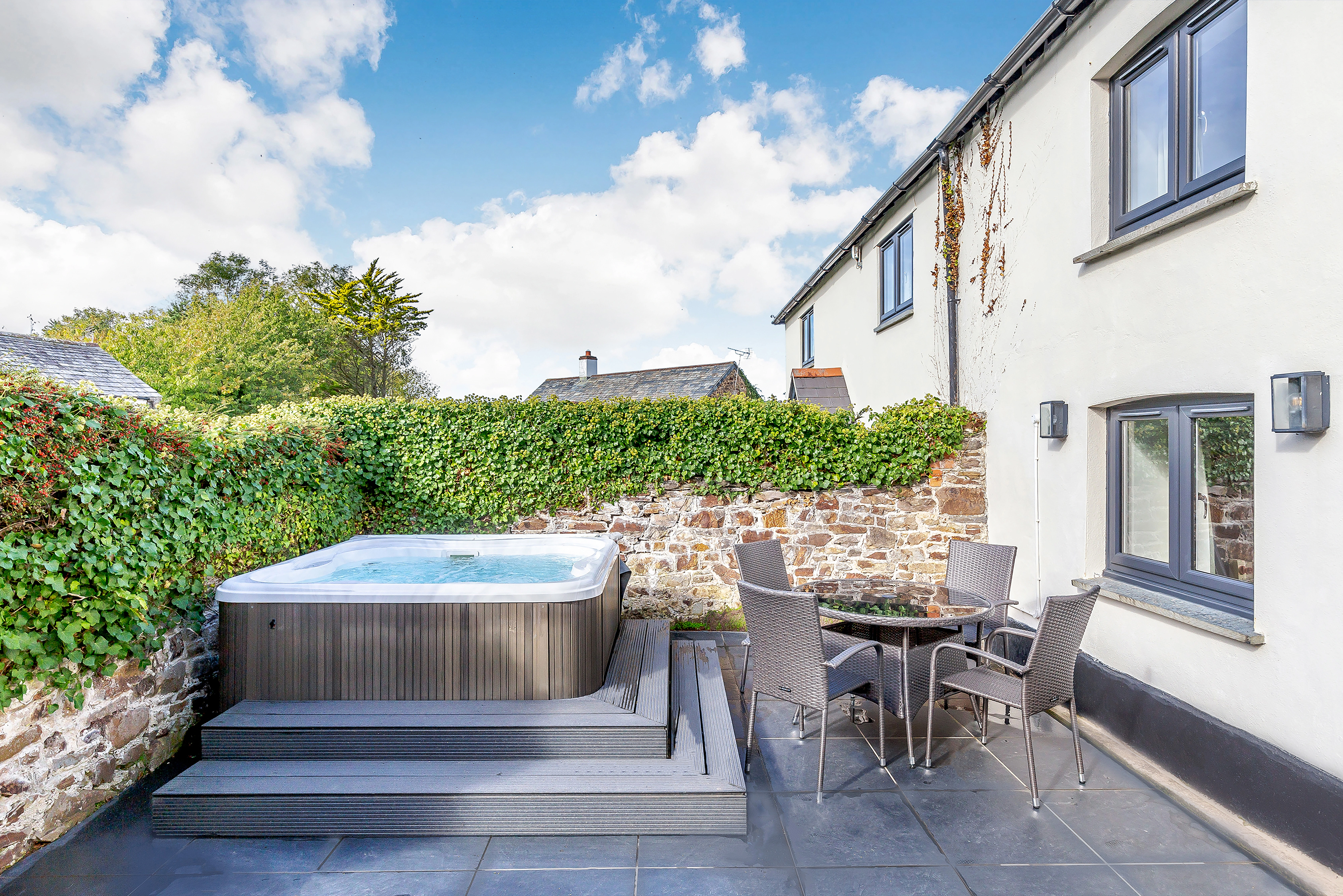 4 persoons lodge Summerleaze Cottage 2 Spa