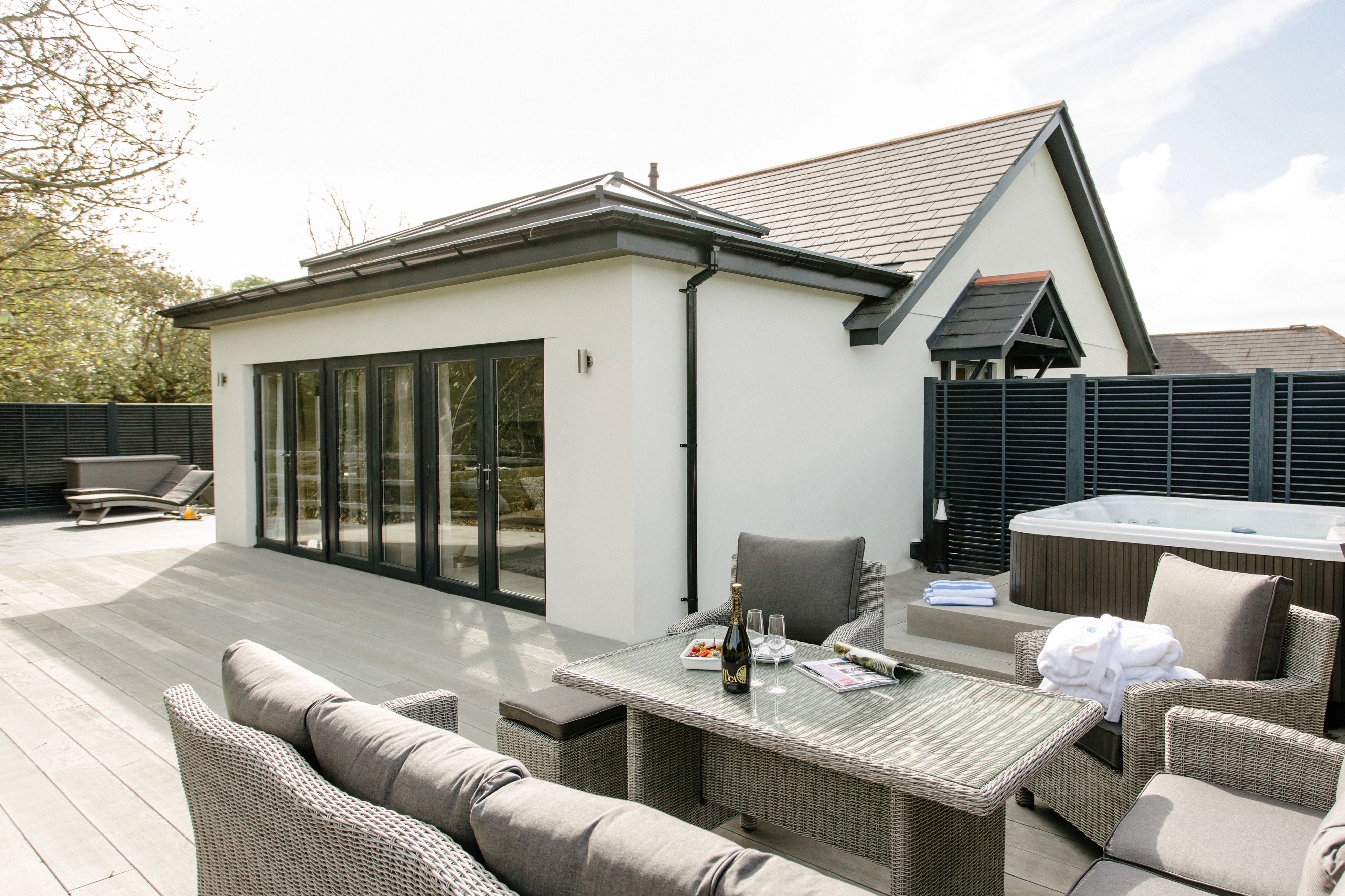 4 persoons lodge Cornish Lodge Spa