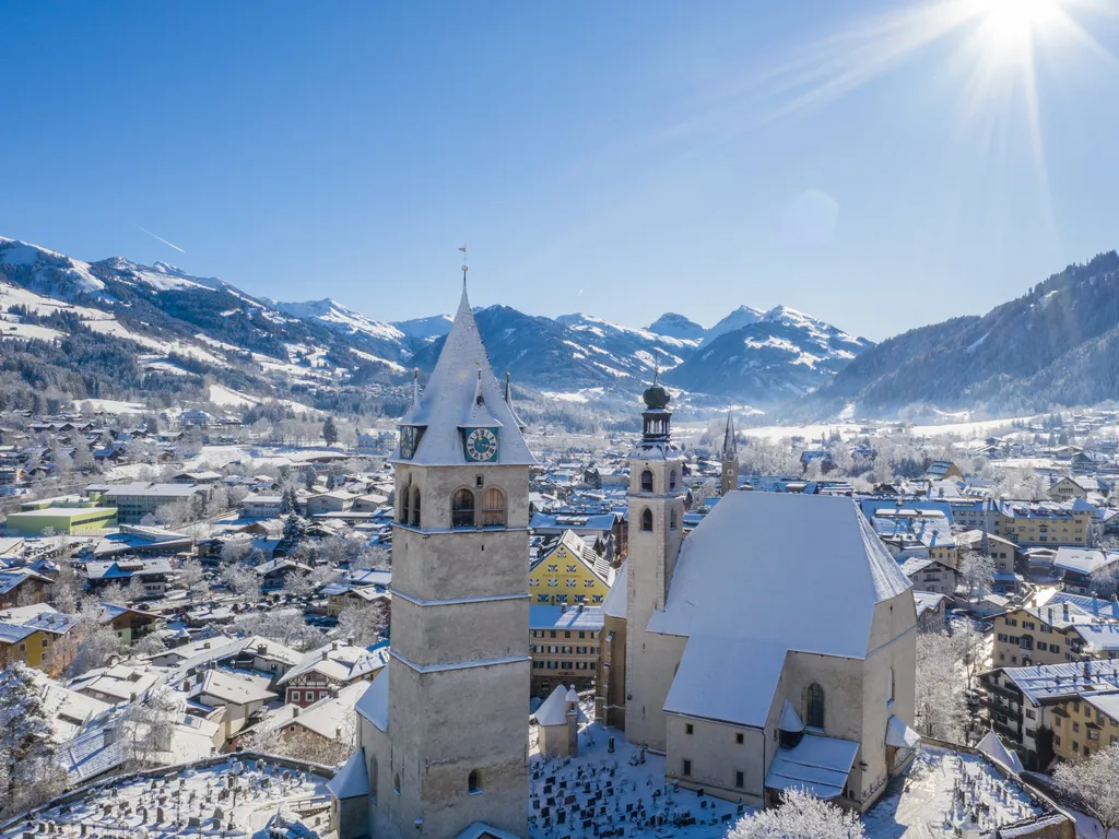 Ski area in Tirol, Austria