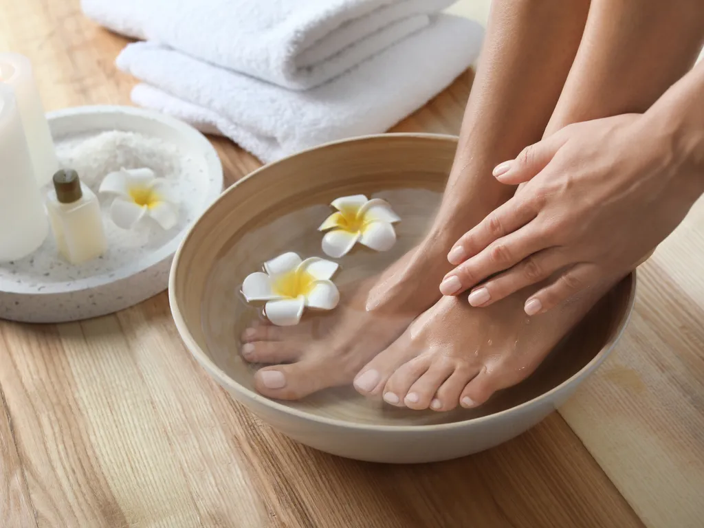Feet massage