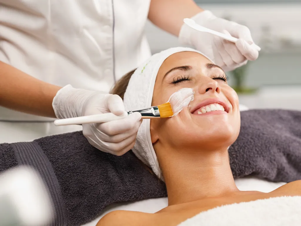Facial mask treatment