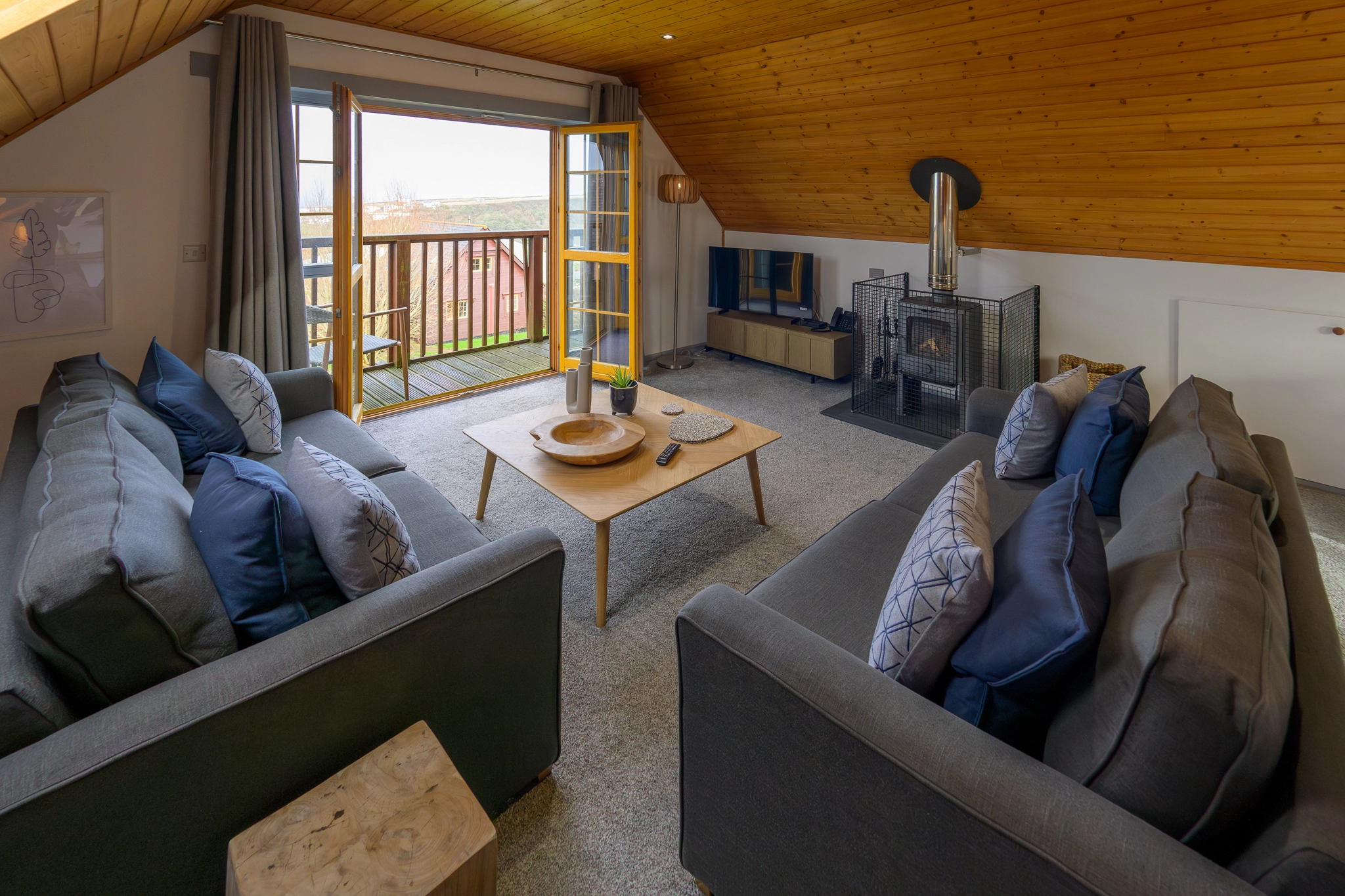 6-persoons chalet - Senara Hot Tub Lodge (Pet) — foto 10