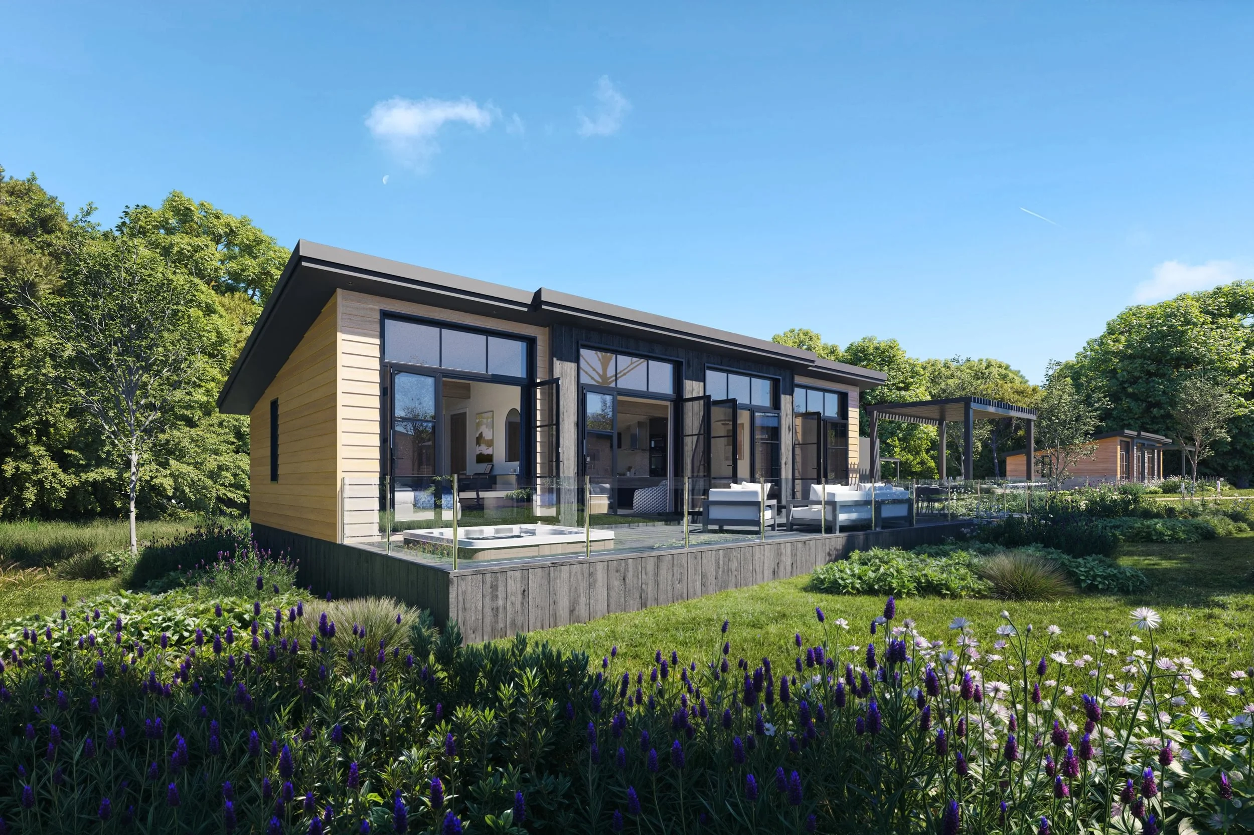 4 persoons bungalow Souther Pet