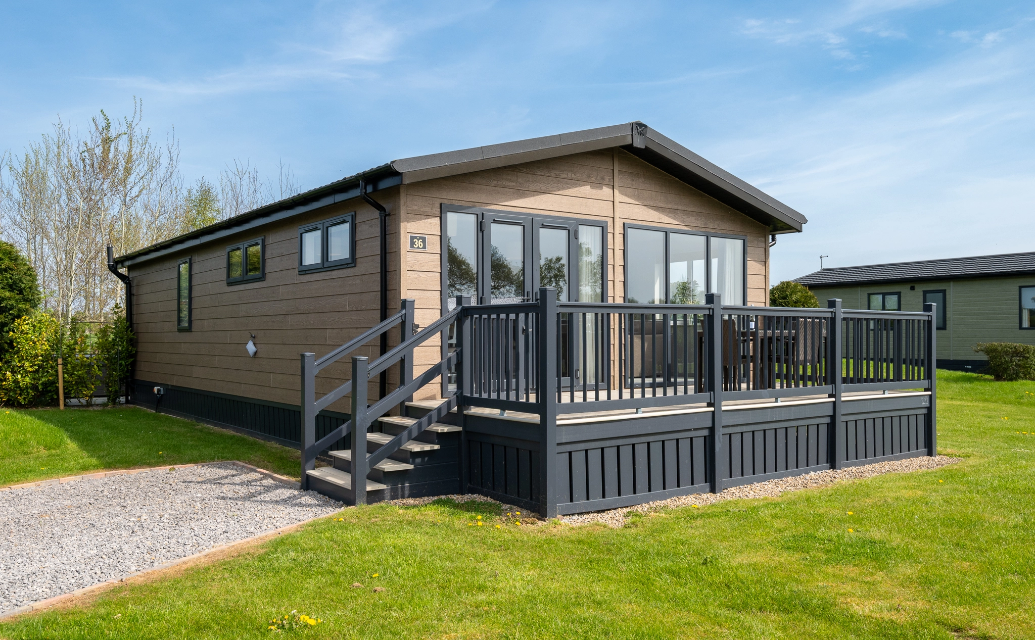 4 persoons lodge Greystone