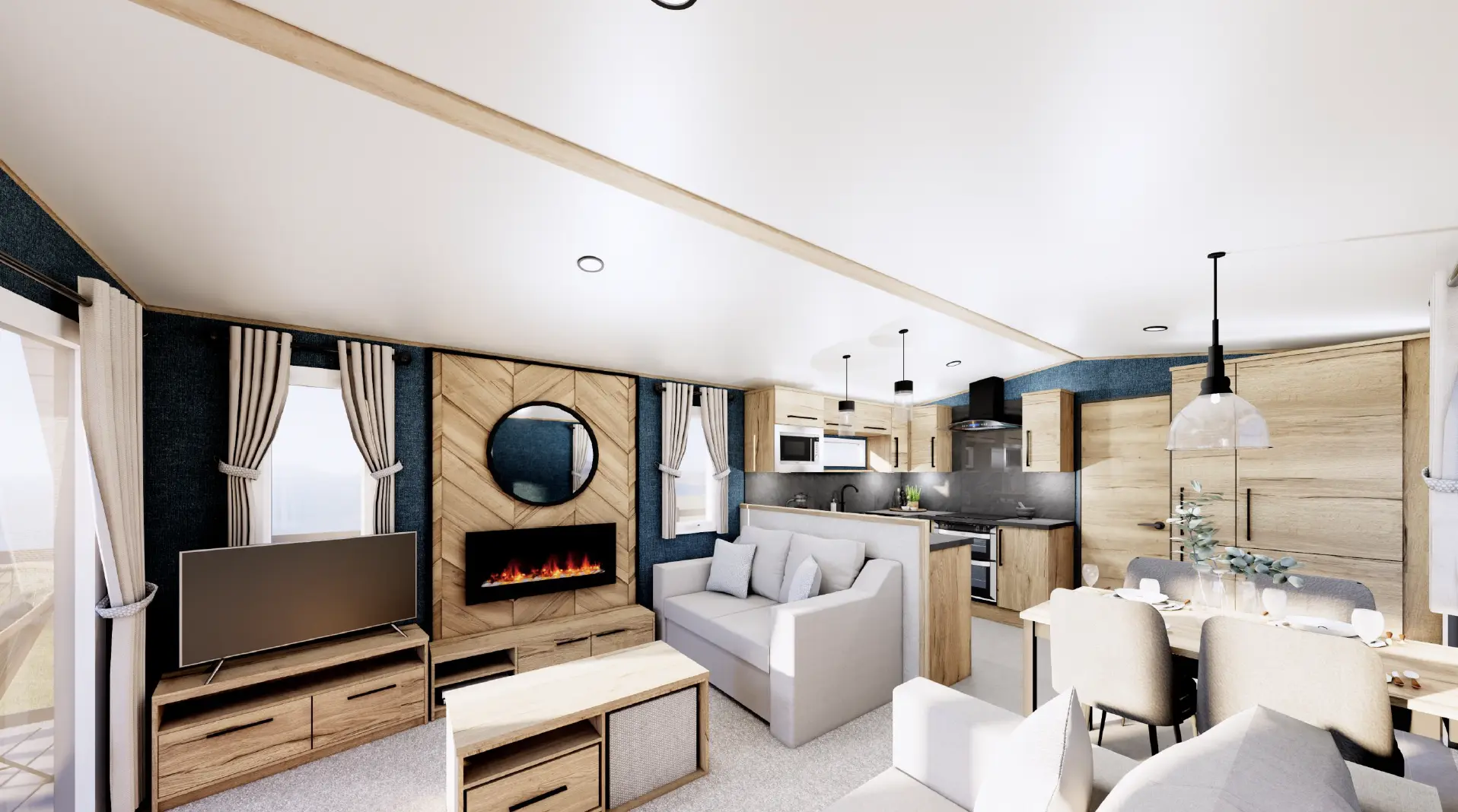 6 persoons lodge Willow Spa Pet