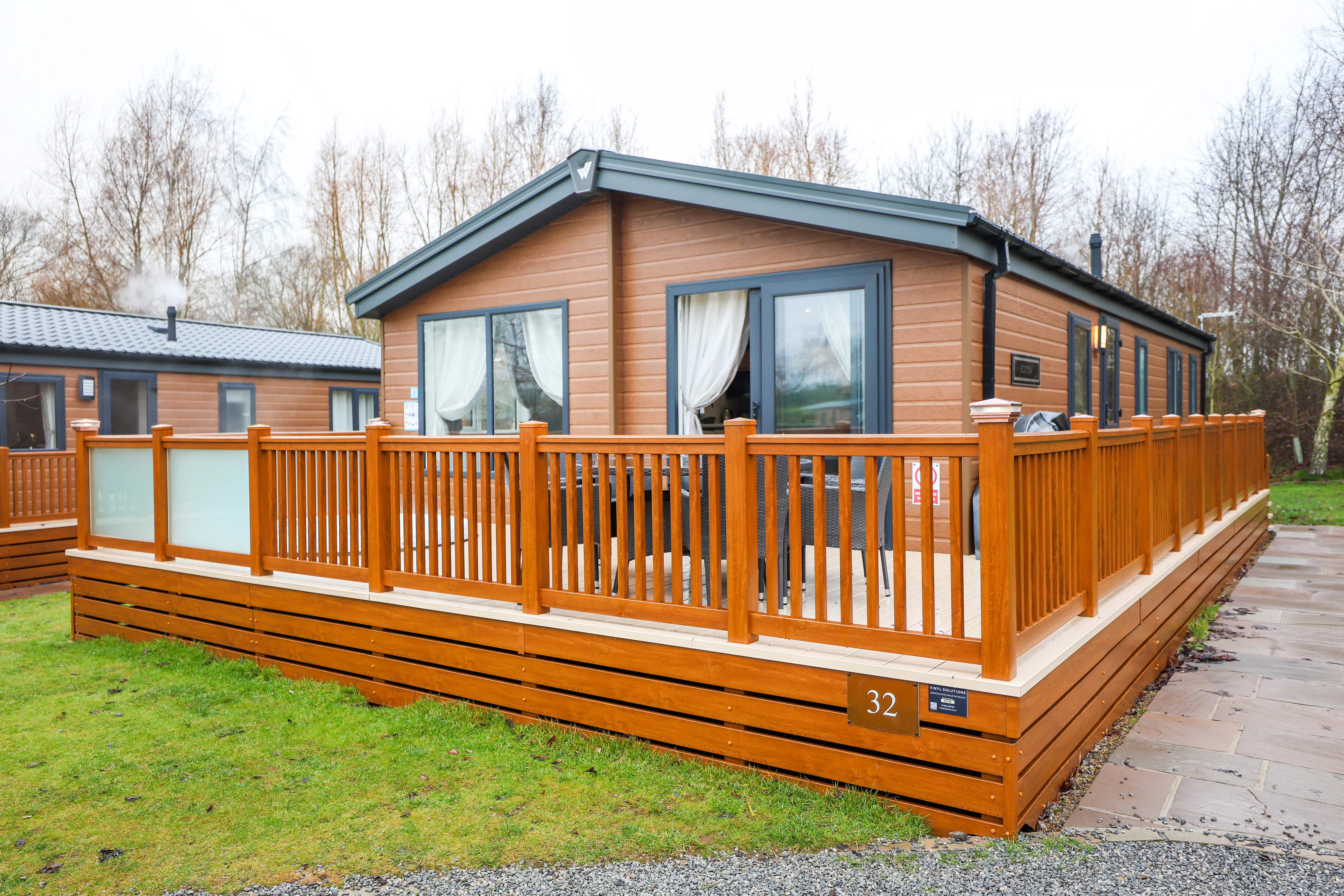 6 persoons lodge Laurel Waterside Spa